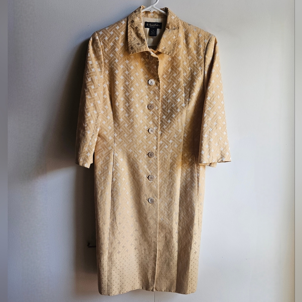 Brooks Brothers Linen and Silk Coat in Women's 10